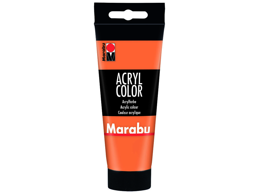 Akrila krāsa Marabu 100ml 013 orange