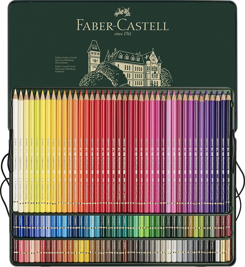 Krāsaino zīmuļu komplekts Faber-Castell Polychromos Art&Graphic, 120 krāsas