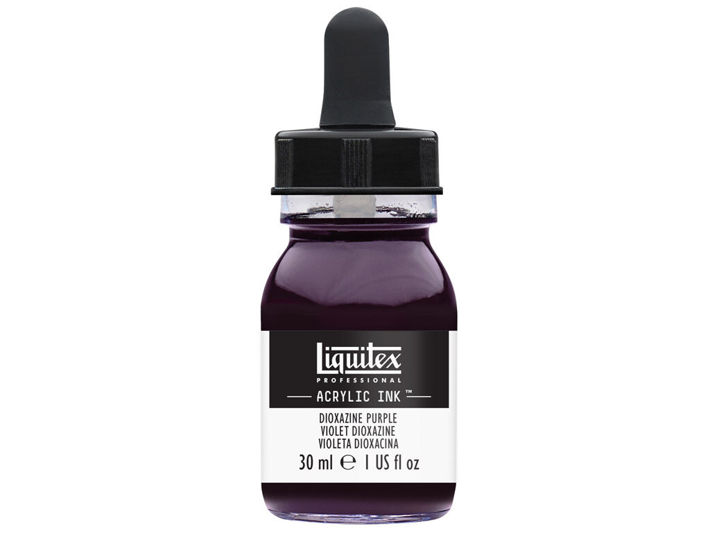 Akrila tinte Liquitex ink / Dioxazine Purple / 30ml