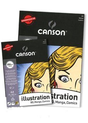 CANSON Ilustrēšanas papīrs marķieriem A3