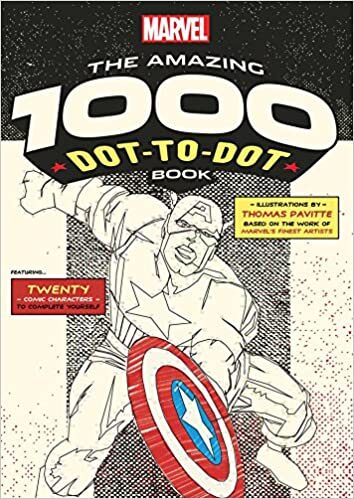 Grāmata Marvel: The Amazing 1000 Dot-to-Dot Book 