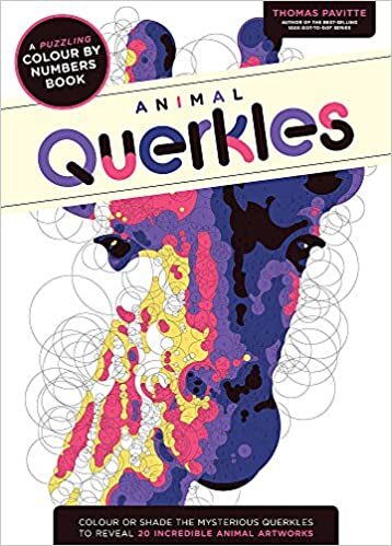 Grāmata Animal Querkles: A puzzling colour-by-numbers book