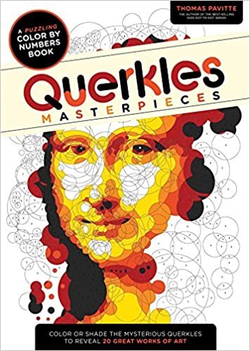 Grāmata Querkles: Masterpieces: A puzzling colour-by-numbers book