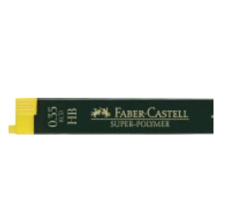 Zīmuļu kodoliņi Faber Castell 0.35mm, HB
