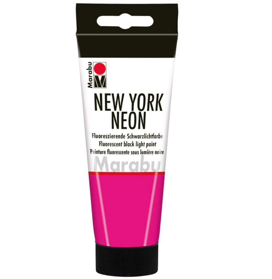 Dekorkrāsa New York Neon 100ml 334 neon-pink