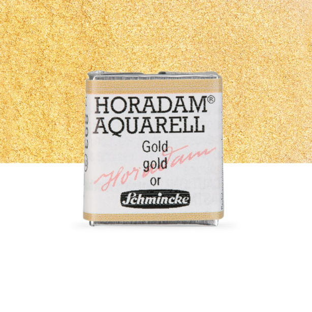 Schmincke Horadam: gold, 1/2 pan