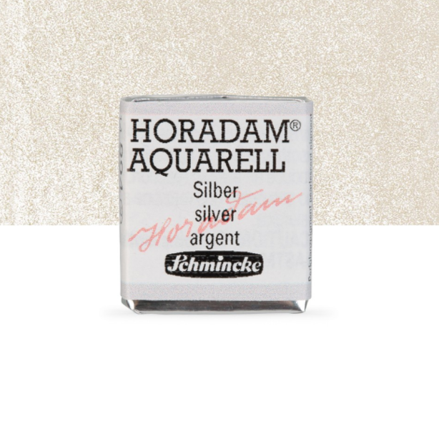 Schmincke Horadam: silver, 1/2 pan