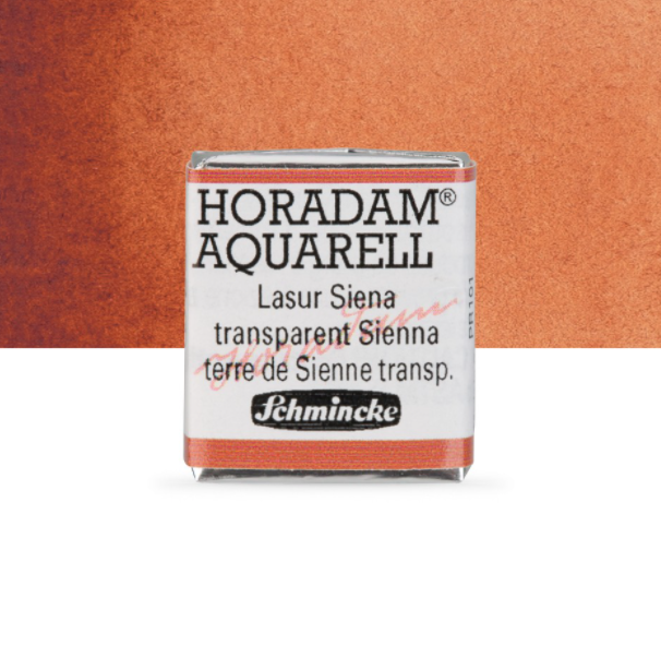 Schmincke Horadam: transparent Sienna, 1/2 pan