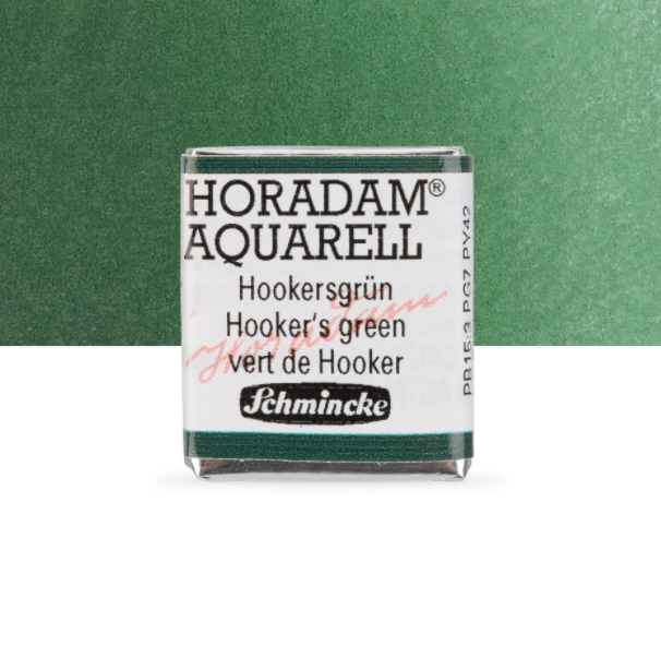 Schmincke Horadam: Hooker's green, 1/2 pan