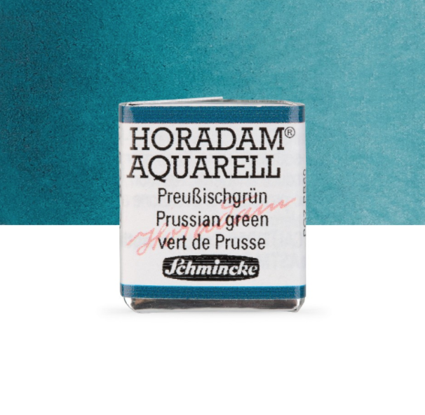 Schmincke Horadam: Prussian green, 1/2 pan