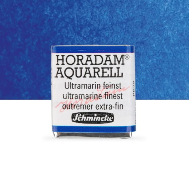 Schmincke Horadam: ultramarine finest, 1/2 pan