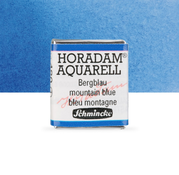 Schmincke Horadam: mountain blue, 1/2 pan