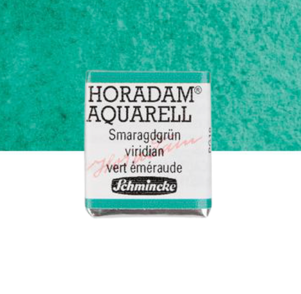 Schmincke Horadam: viridian, 1/2 pan