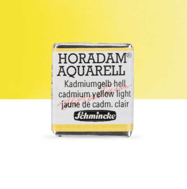 Schmincke Horadam: cadmium yellow light, 1/2 pan