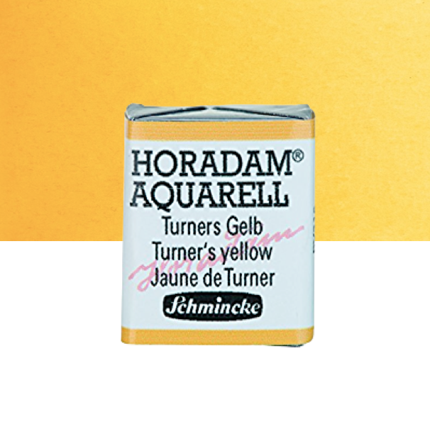 Schmincke Horadam: Turner's yellow, 1/2 pan