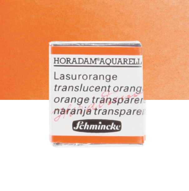 Schmincke Horadam: transparent orange, 1/2 pan