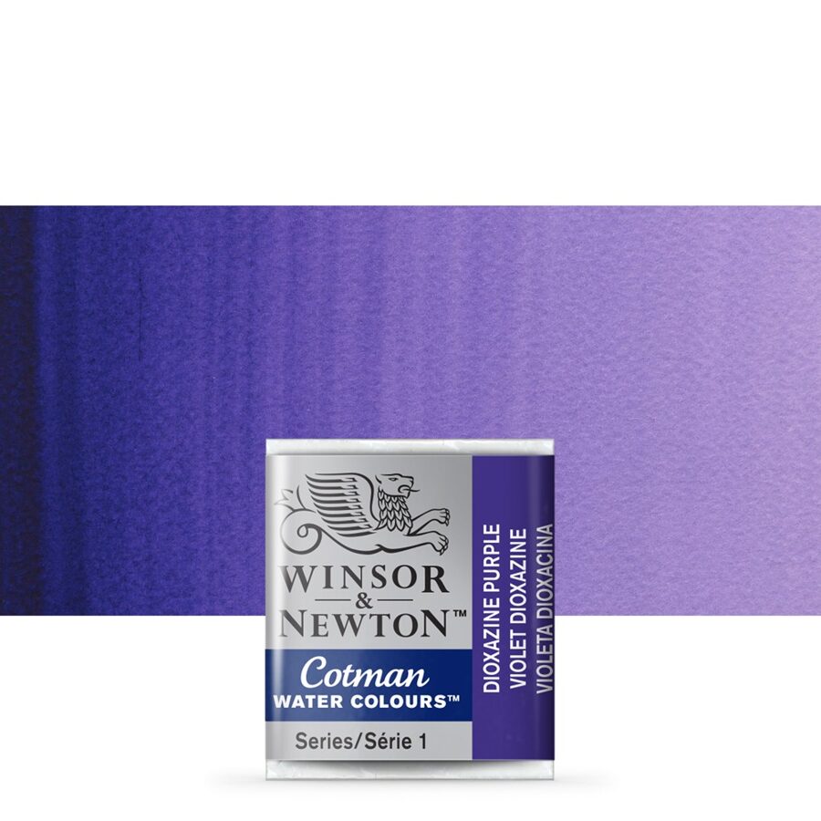 Winsor&Newton Cotman: dioxazine purple 1/2 pan