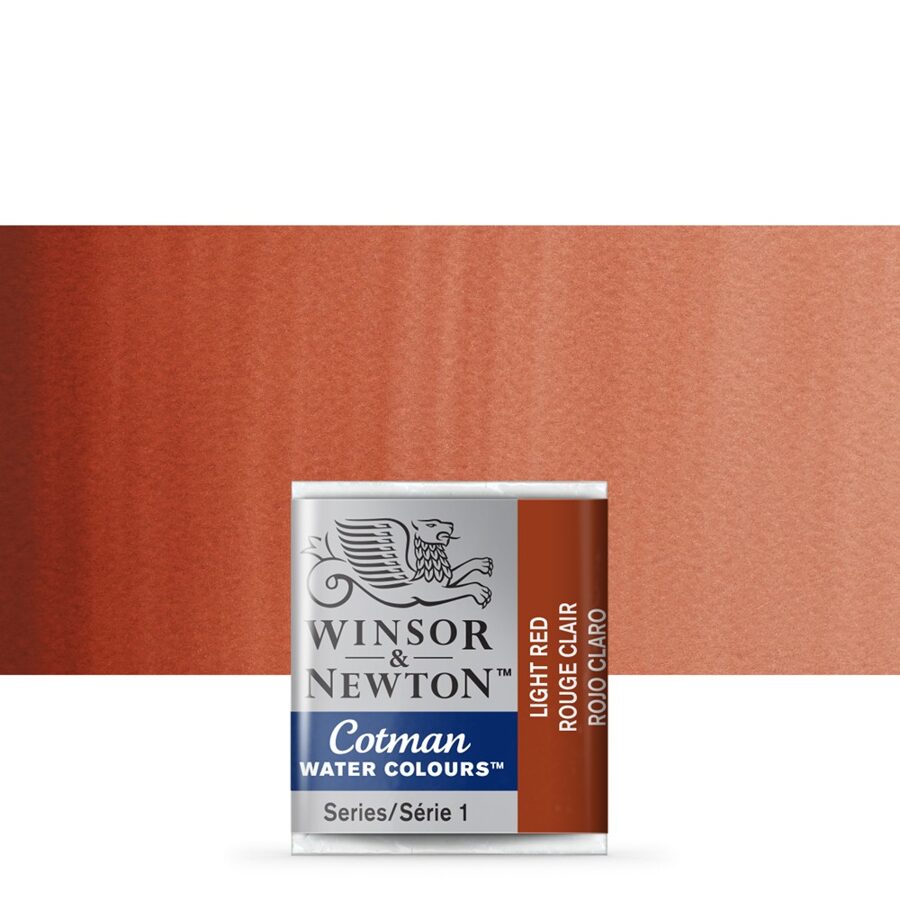 Winsor&Newton Cotman: light red 1/2 pan