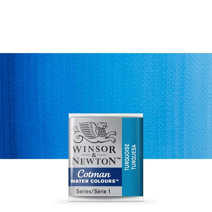 Winsor&Newton Cotman: turquoise 1/2 pan