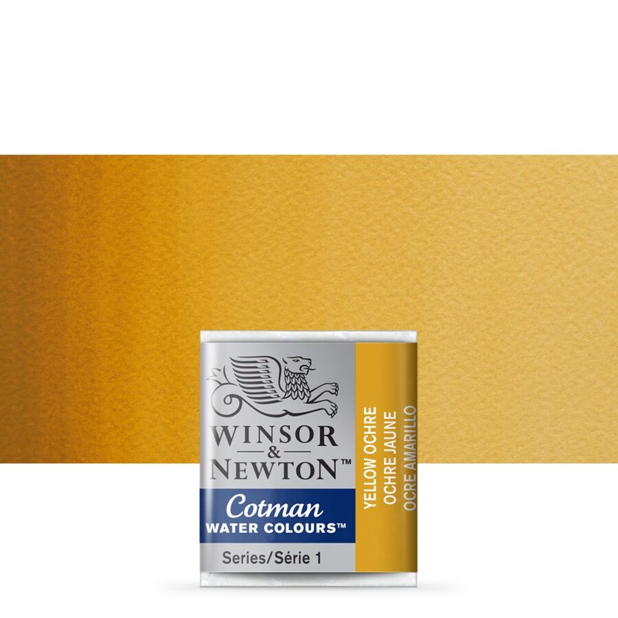 Winsor&Newton Cotman: yellow ochre 1/2 pan