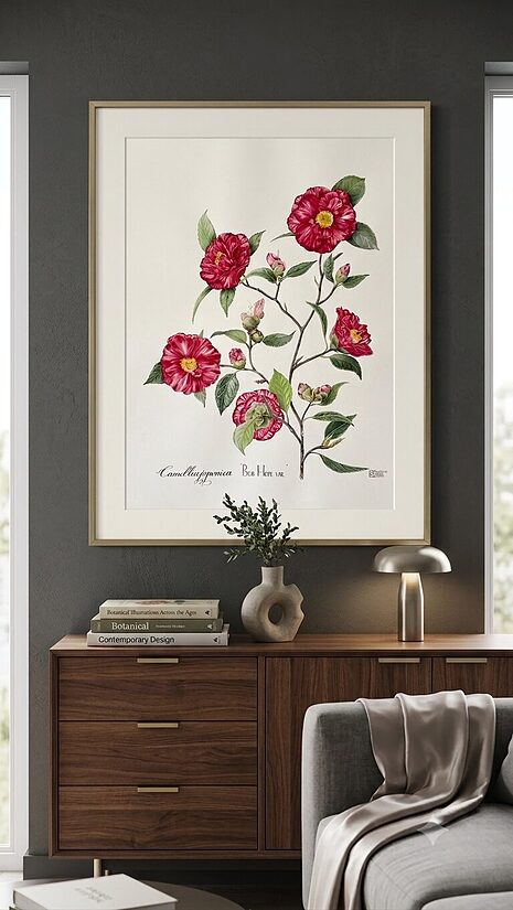 Camellia japonica 'Bob Hope'