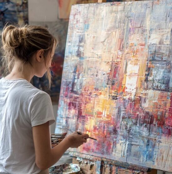 Aprīlis/Maijs: Kurss "Gleznošana ar akrilu/eļļu"/ TREŠDIENĀS 18.00-20.30