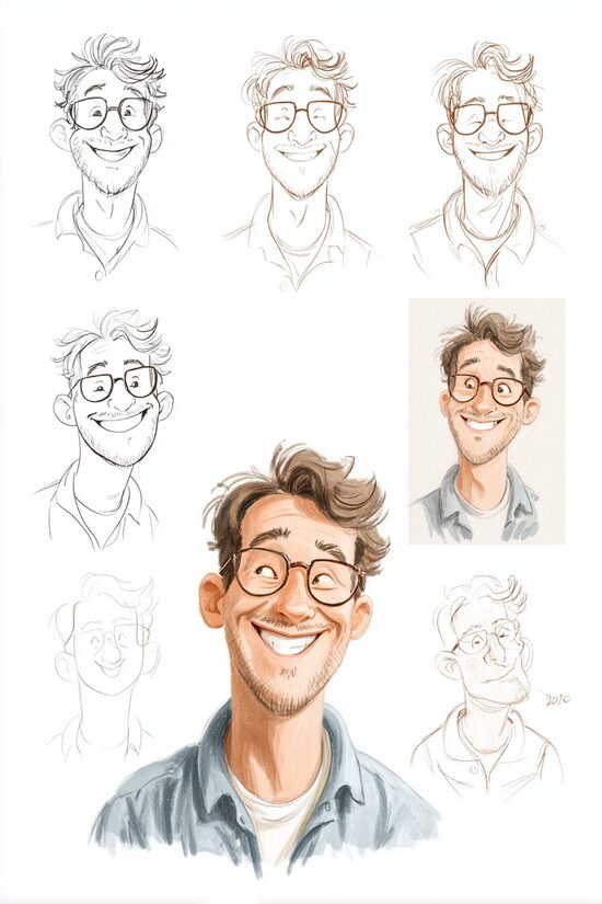 No 5.01. JAUNS KURSS: Karikatūras zimēšana iesācējiem