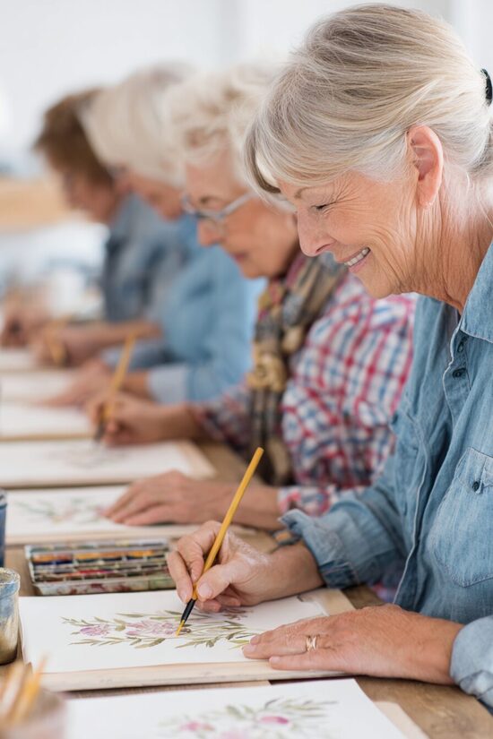 No 06.01. "Gleznošana SENIORIEM/ OTRDIENĀS 11.00-13.00