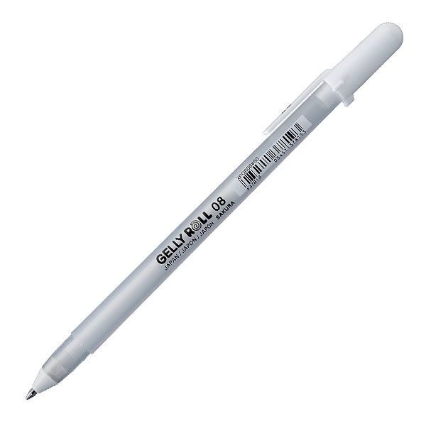 Gēla pildspalva Gelly Roll Bright White 0.8