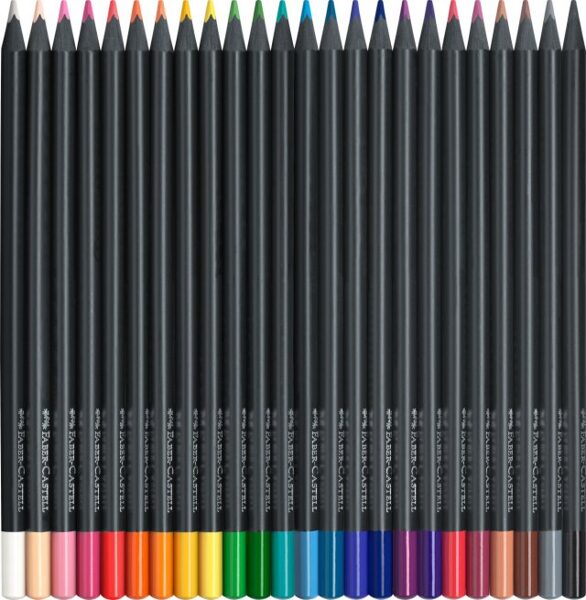 Krāsu zīmuļi Faber-Castell Black Addition