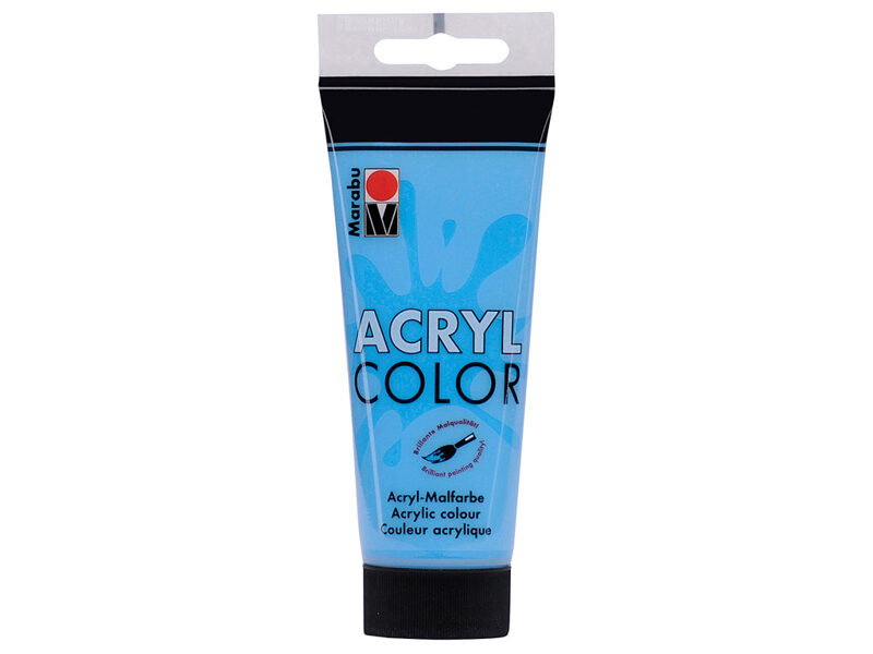 Akrila krāsa Marabu 100ml 056 cyan