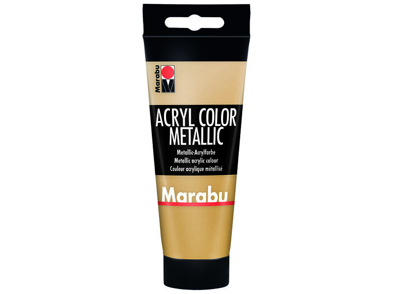 Akrila krāsa Marabu 100ml 084 gold