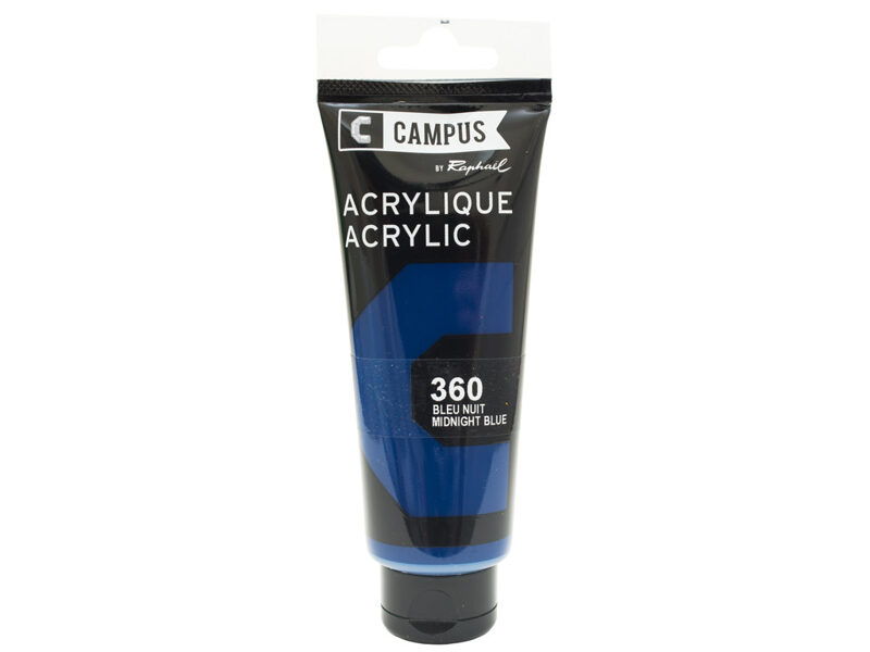 Akrila krāsa Campus 100ml 360 midnight blue