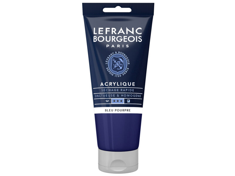 Akrila krāsa LB Fine 80ml 045 blue purple