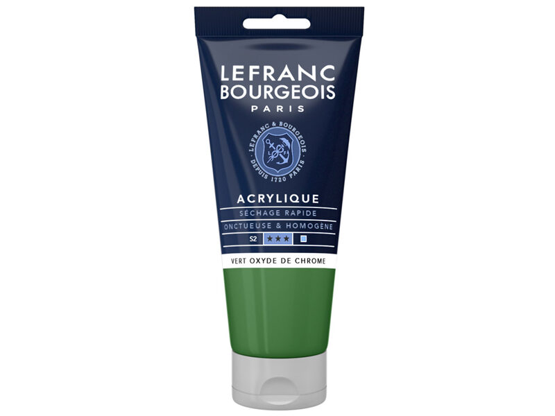 Akrila krāsa LB Fine 80ml 542 green oxide chromium