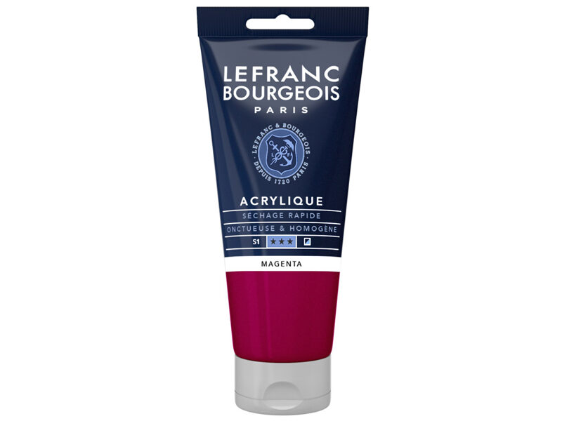 Akrila krāsa LB Fine 80ml 432 magenta
