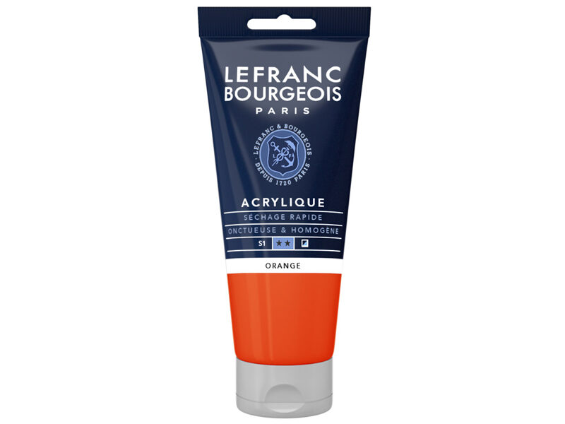 Akrila krāsa LB Fine 80ml 201 orange