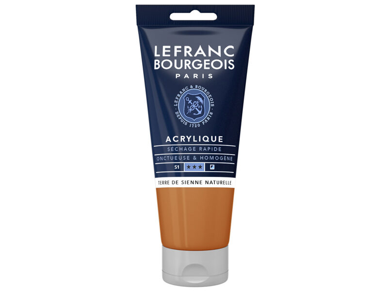 Akrila krāsa LB Fine 80ml 482 raw sienna