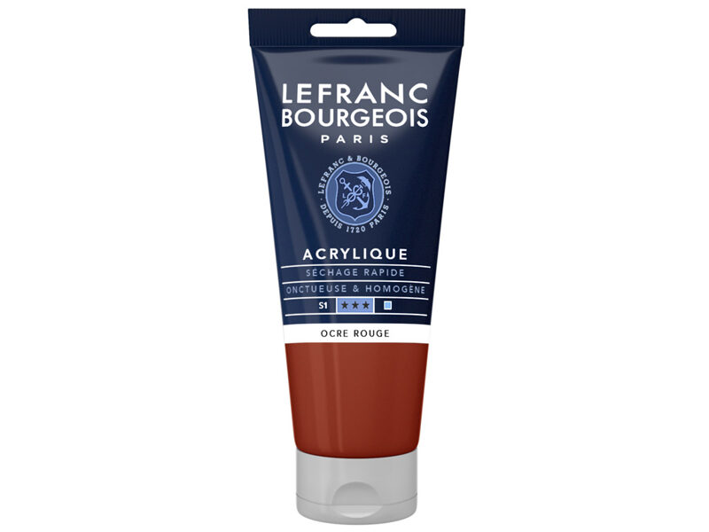 Akrila krāsa LB Fine 80ml 306 red ochre