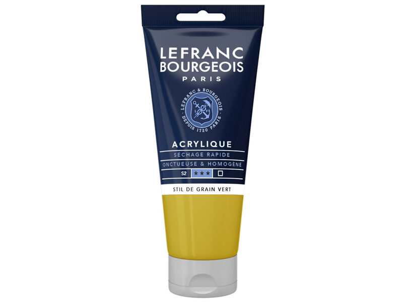 Akrila krāsa LB Fine 80ml 730 stil de grain green