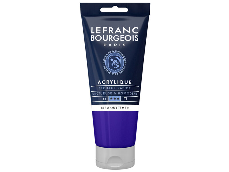 Akrila krāsa LB Fine 80ml 043 ultramarine