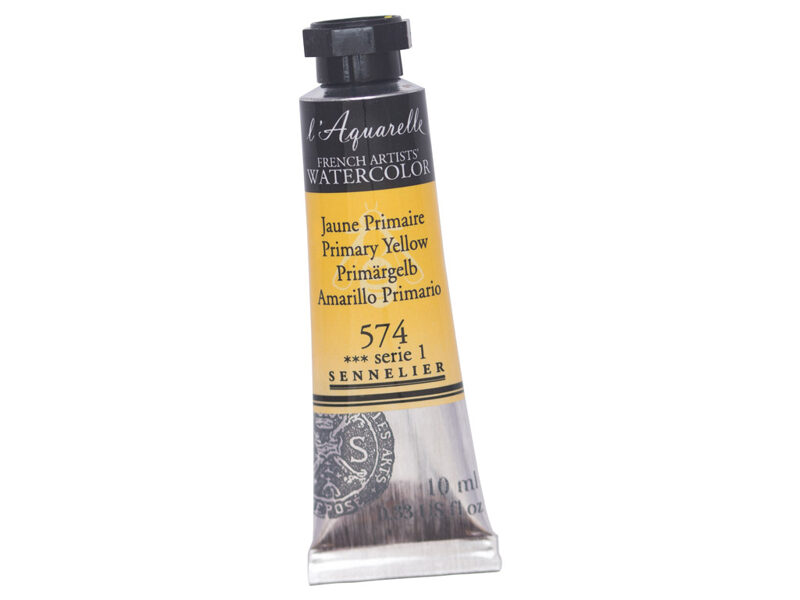 Akvareļkrāsa Sennelier l'Aquarelle / 10 ml / 574 primary yellow