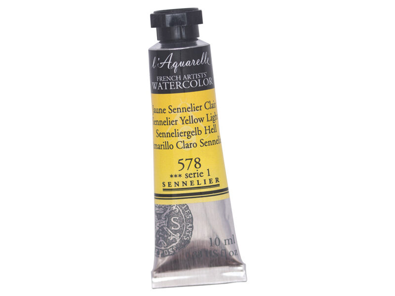 Akvareļkrāsa Sennelier l'Aquarelle / 10 ml / 578 Sennelier yellow light