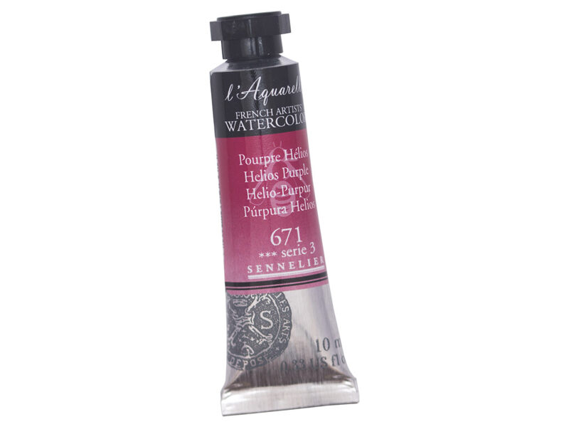 Akvareļkrāsa Sennelier l'Aquarelle / 10 ml / 671 helios purple