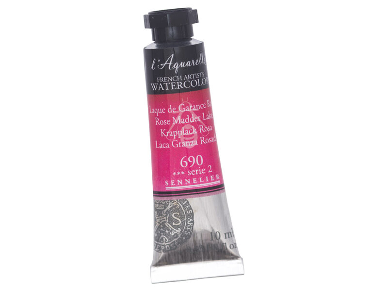 Akvareļkrāsa Sennelier l'Aquarelle / 10 ml / 690 rose madder lake