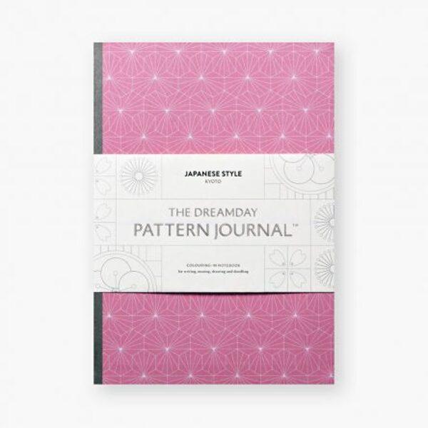 Piezīmju grāmata The dreamday pattern journal Kyoto Japanese style