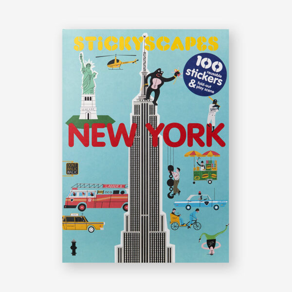 Uzlīmju grāmata: Stickyscape New York