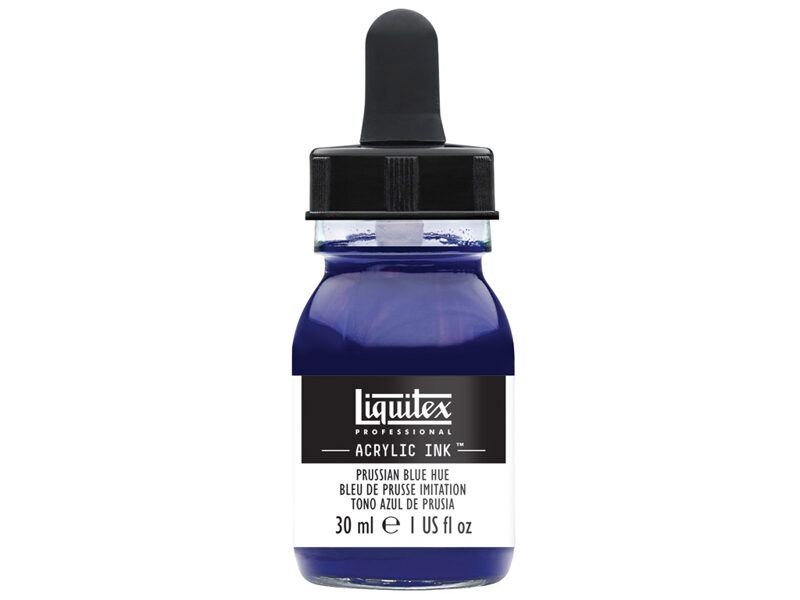 Akrila tinte Liquitex ink / Prussian Blue Hue / 30ml
