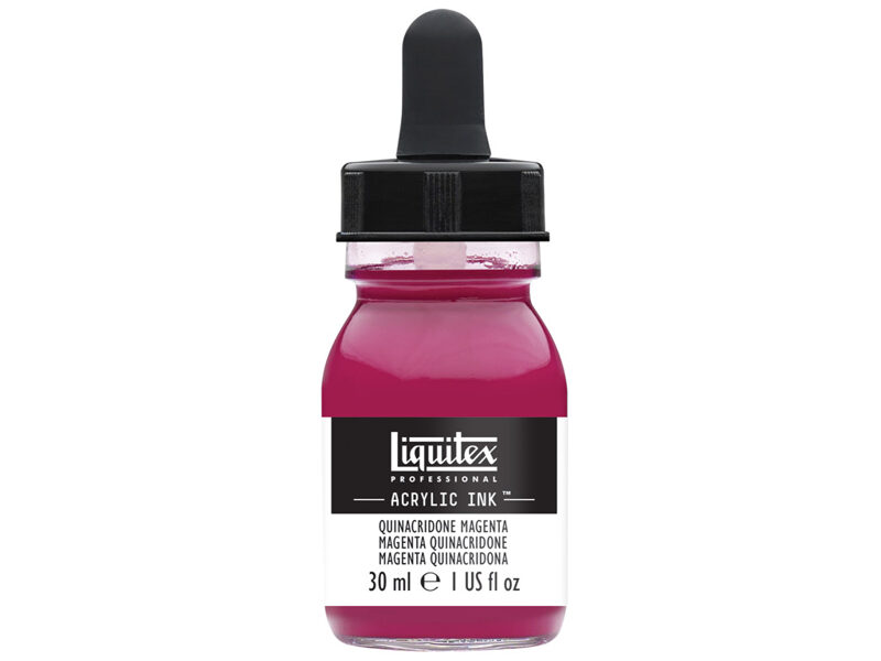 Akrila tinte Liquitex ink / Quinacridone Magenta / 30ml