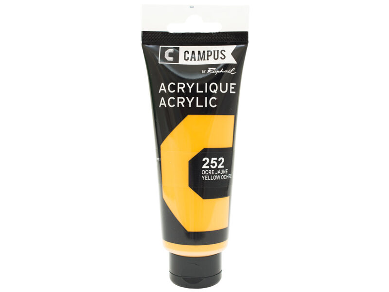 Akrila krāsa Campus 100ml 252 yellow ochre